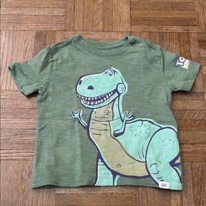 GAP Green T-Rex Toy Story Tee Size 18-24 Months